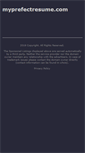 Mobile Screenshot of myprefectresume.com
